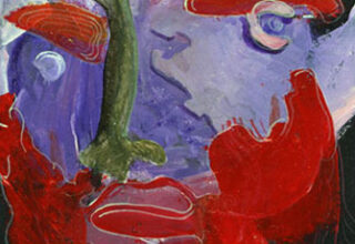 4 x 6", acrylic and mixed media on matboard, 2006